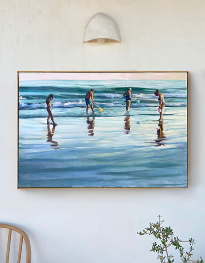 Coquinas al anochecer