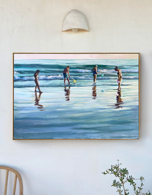 Coquinas al anochecer