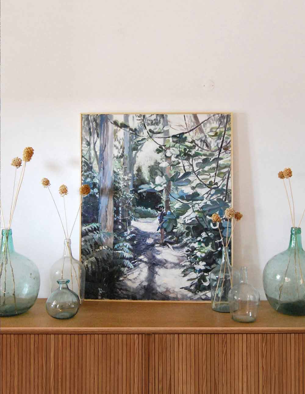 Bosque junto a la playa