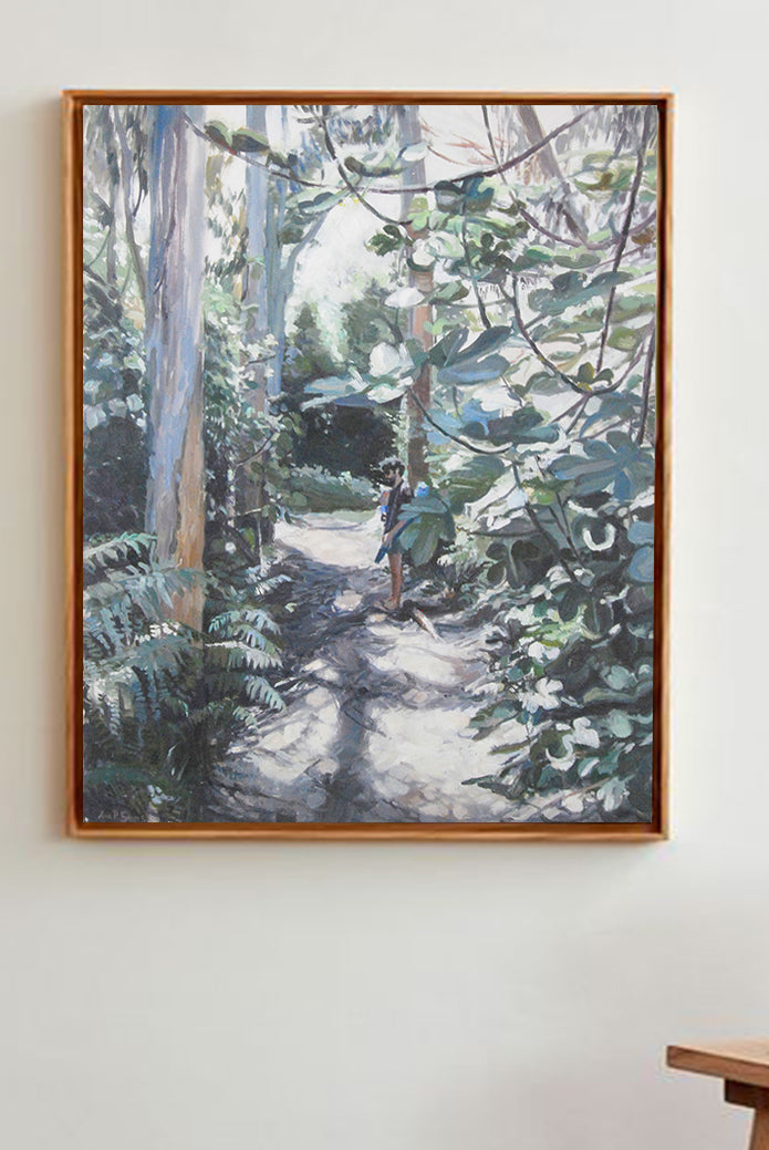 Bosque junto a la playa