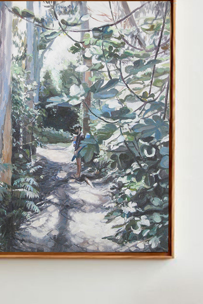 Bosque junto a la playa