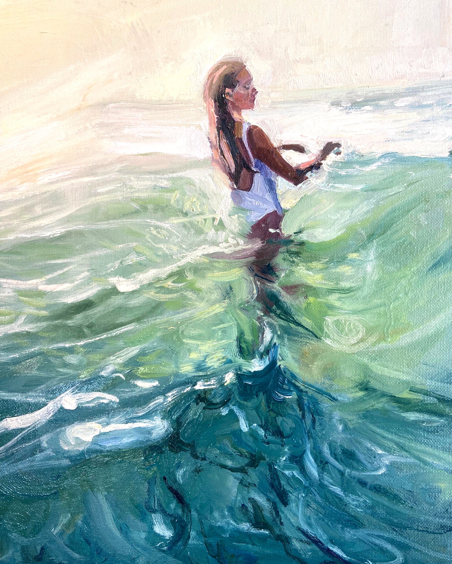 Ella y el mar