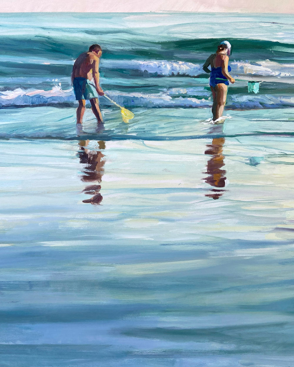 Coquinas al anochecer